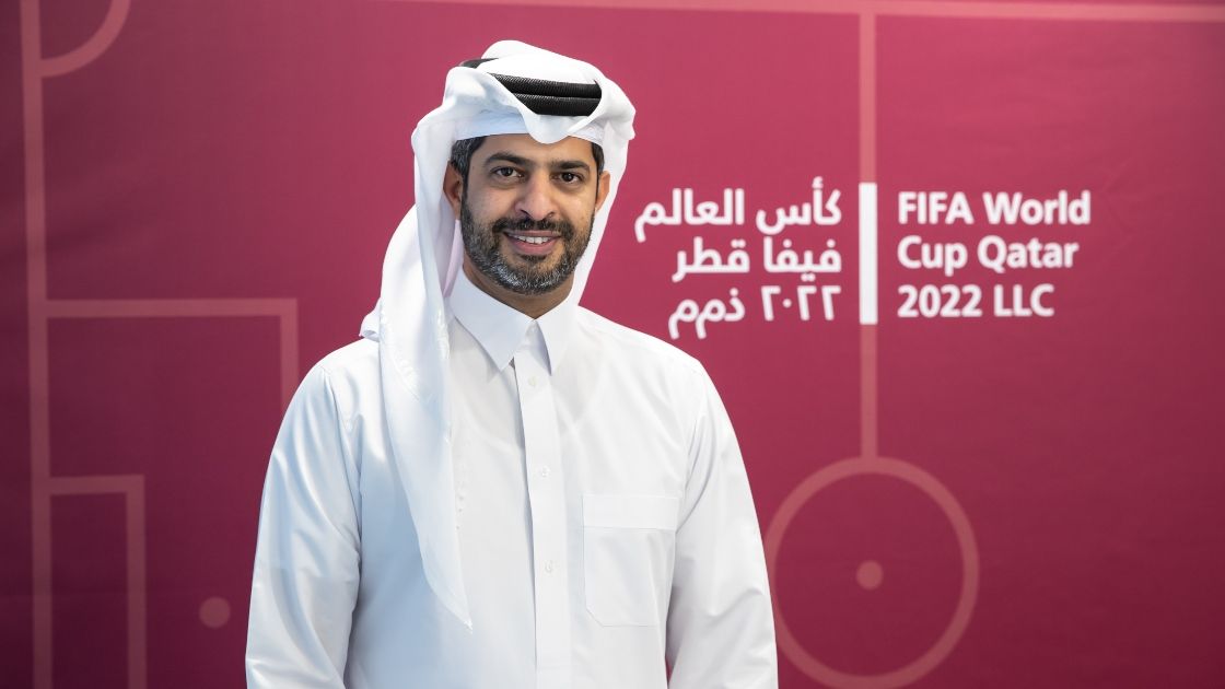 Nasser Al Khater, presidente do comitê executivo da Copa do Mundo do Catar