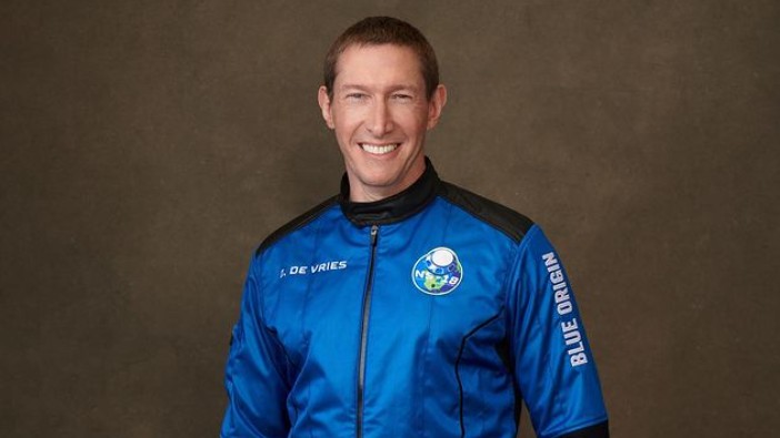 Glen de Vries, astronauta da Blue Origin, morreu em acidente de avião