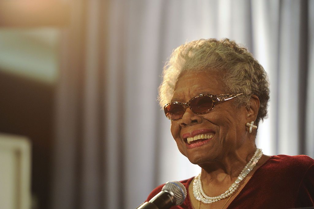 A escritora Maya Angelou
