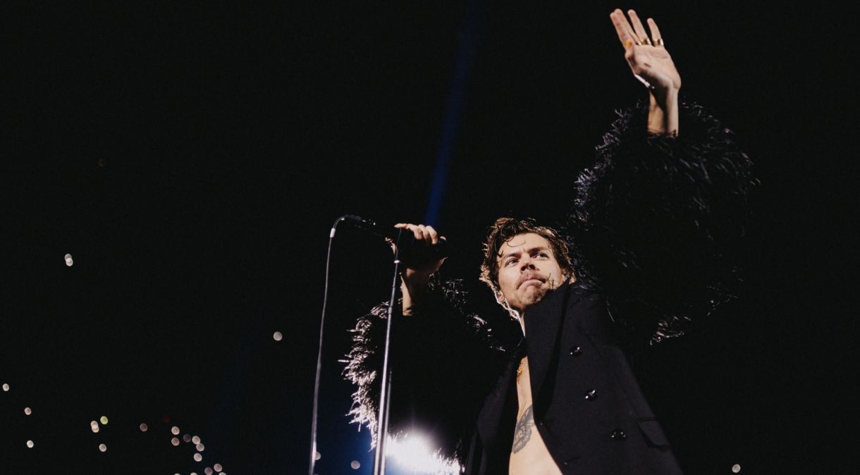 Cantor Harry Styles fazia show na Áustria