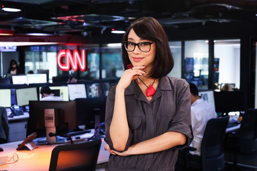 A apresentadora e especialista em tecnologia da CNN, Rita Wu