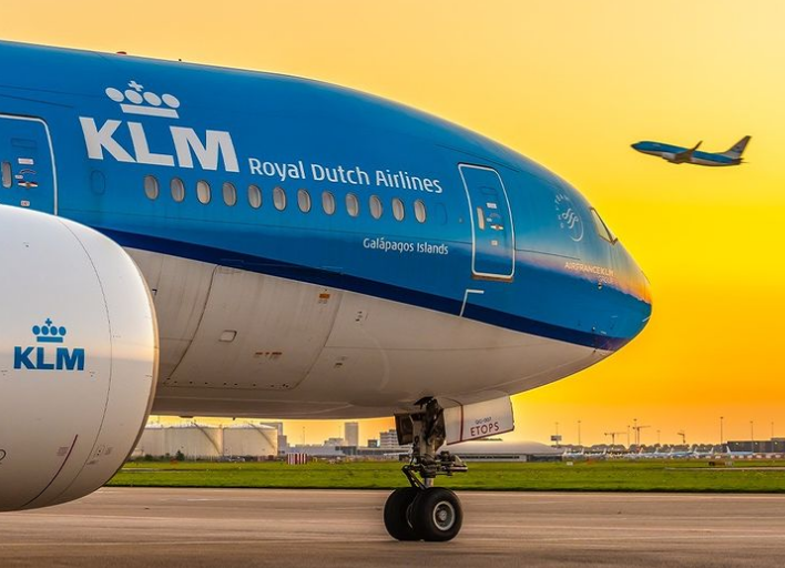 Mulher teve morte natural em voo da companhia europeia KLM