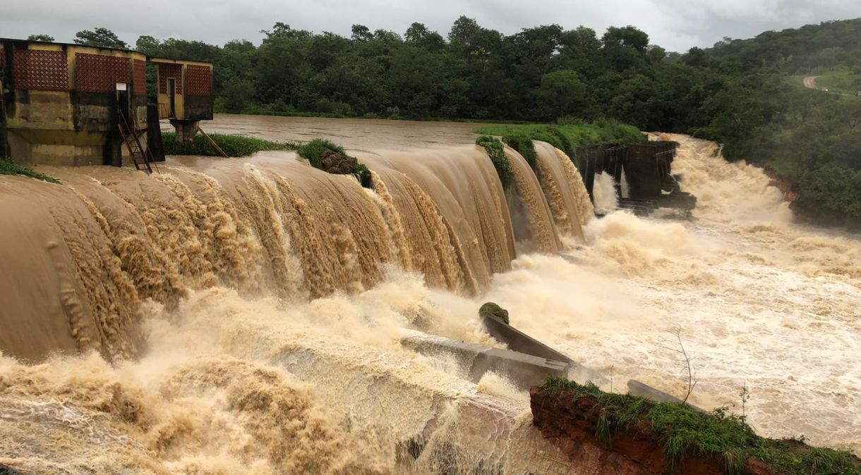 Barragem em Pará de Minas está com nível de água acima do normal