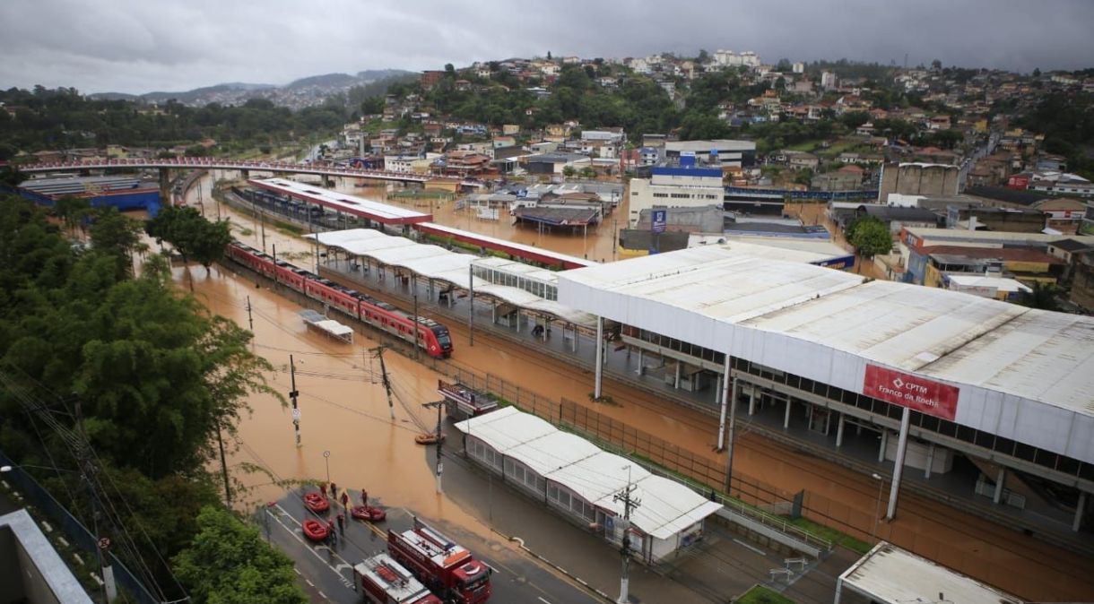 Franco da Rocha foi um dos municípios mais atingidos pela chuva no início de janeiro