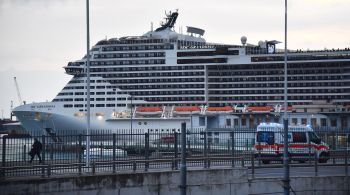 A MSC Cruzeiros confirmou que 45 passageiros testaram positivo para Covid-19 e desembarcaram do navio no porto italiano de Gênova, nesta segunda-feira (3)