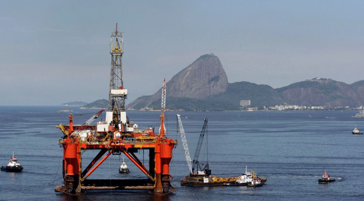 Instalações da Petrobras na Baía de Guanabara