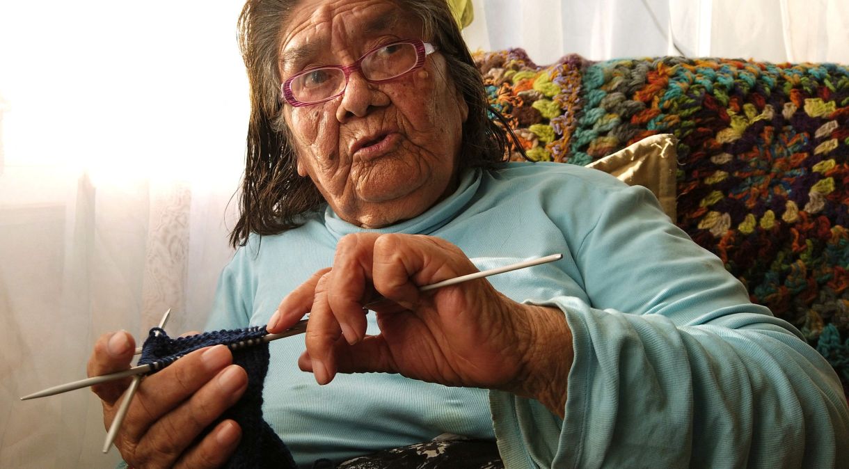 Cristina Calderon, falecida com 93 anos, era a última falante de idioma Yagan