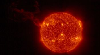 É a maior protuberância solar já observada em uma única imagem