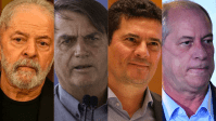 Pesquisa Ipespe: Lula tem 43% e Bolsonaro, 26%; Moro, 8% e Ciro, 7%