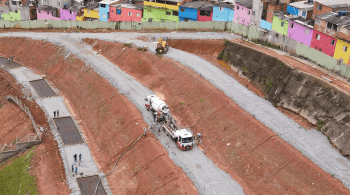 Favela tem 50 anos de história; o Parque da Cidadania, como foi nomeado, é construído com recursos públicos e privados