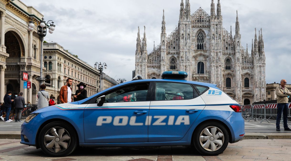 Polícia da Itália.