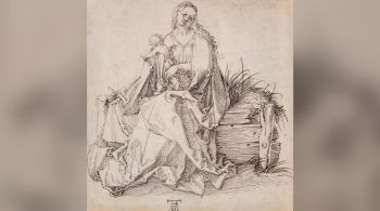 A obra mostra uma das principais figuras do Renascimento e seria, segundo especialistas, de Albrecht Dürer, considerado o maior artista alemão da história