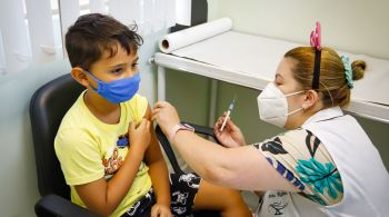 Ministério divulgou orientações para vacinação de crianças de 3 a 5 anos contra a Covid-19 após aprovação da Anvisa do uso da Coronavac na faixa etária