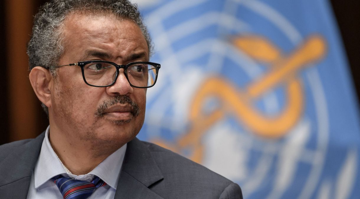 Diretor-geral da OMS, Tedros Adhanom Ghebreyesus