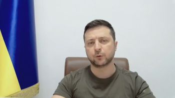 Presidente ucraniano publicou um vídeo nas redes sociais e agradeceu diretamente à manifestante que levantou cartaz antiguerra em canal russo