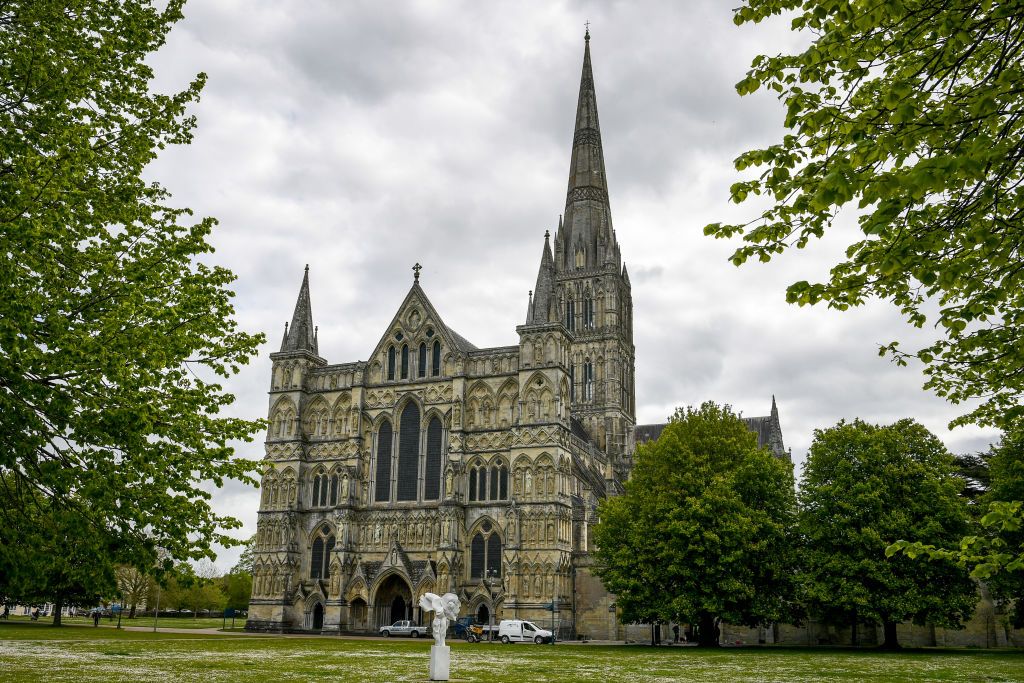 A Catedral de Salisbury, no sul da Inglaterra