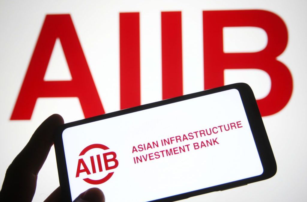 Logo do Banco Asiático de Investimento em Infraestrutura (Asian Infrastructure Investment Bank - AIIB)