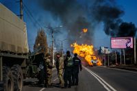 Mísseis de cruzeiro russos atingem centro de comando da Força Aérea ucraniana