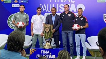 Técnicos concederam entrevista coletiva na tarde desta terça-feira (29) na sede da Federação Paulista de Futebol (FPF)