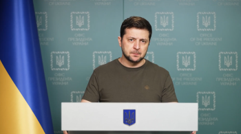 "Isso será um crime de guerra", disse Zelensky em um discurso televisionado