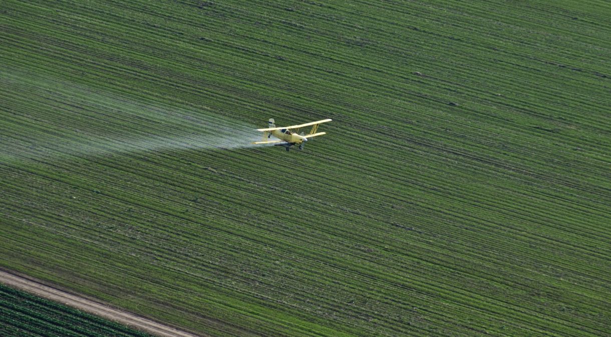Avião agrícola (imagem de arquivo meramente ilustrativa)