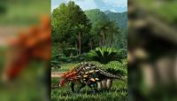 Dinossauro com armadura de espinhos é descoberto na China