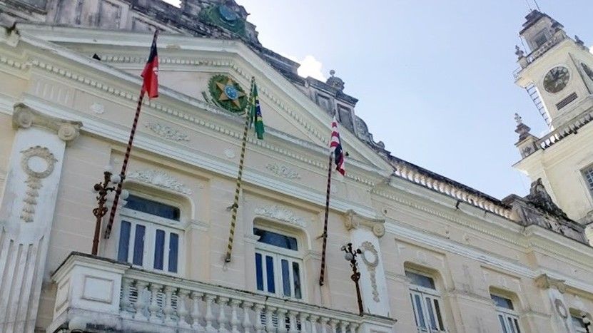 Palácio da Redenção, em João Pessoa, sede do governo da Paraíba