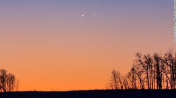 Planetas aparecerão mais próximos por volta das 16h do dia 30 