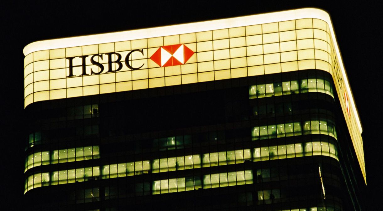 Edifício do HSBC, maior banco da Europa