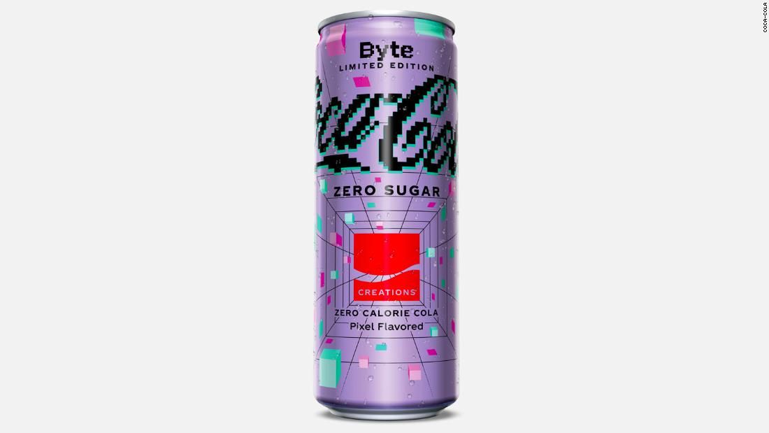 Novo sabor da Coca-Cola, "Byte" promete ter gosto de pixels