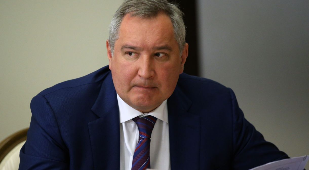 Dmitry Rogozin, diretor da agência espacial russa Roscosmos
