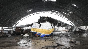 Antonov An-225 Mriya, originalmente construído para apoiar o programa de ônibus espacial soviético da década de 1980, era um símbolo de orgulho para a Ucrânia