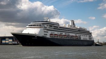 MS Volendam, da Holland America Line, fornecerá acomodação temporária em Roterdã 