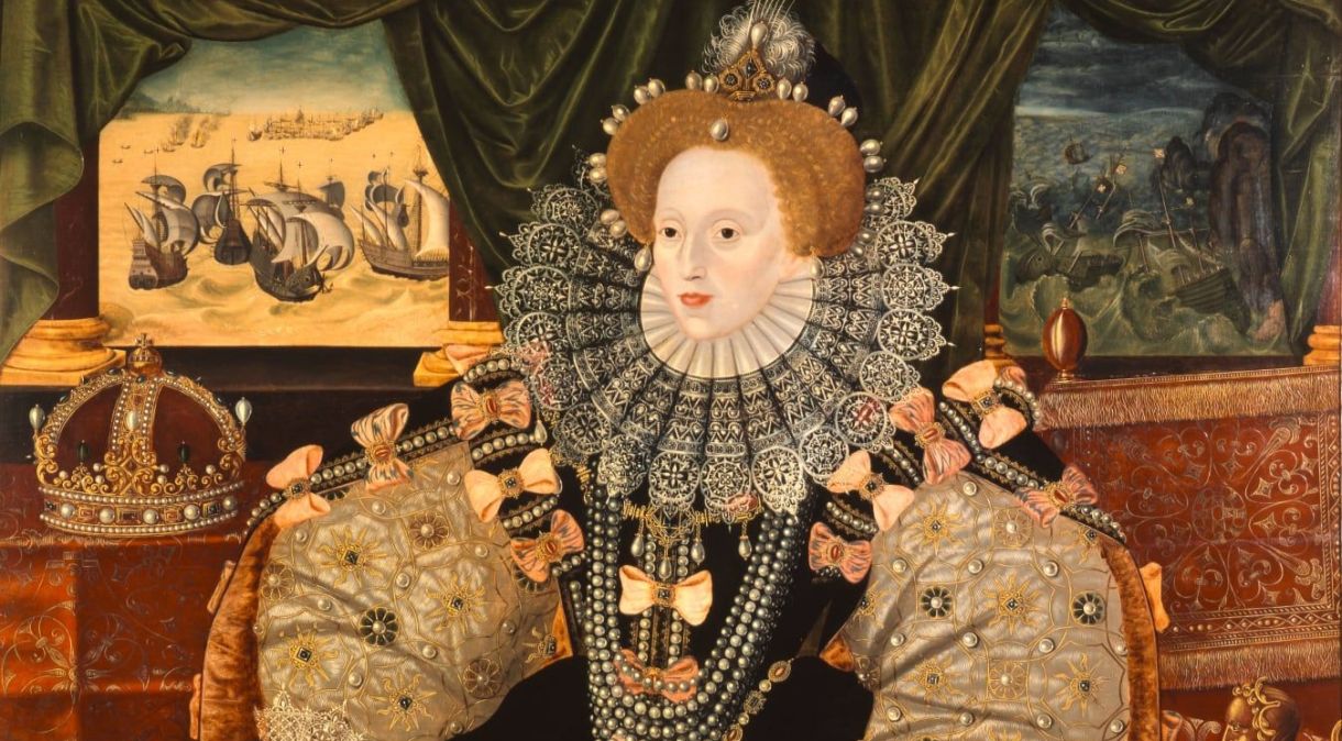 O icônico retrato Armada da Rainha Elizabeth I