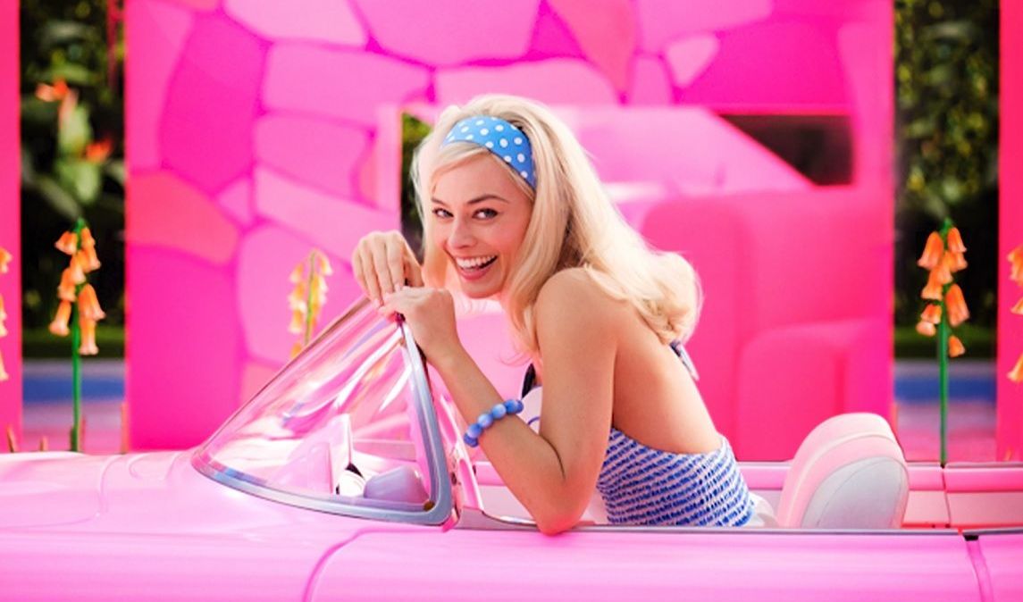 Margot Robbie como Barbie no novo filme da Warner Bros.