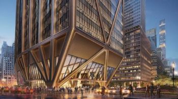 Nova sede da JPMorgan Chase será um prédio de 60 andares que fará uso de "tecnologia de construção inteligente", empregando sensores para monitorar e reduzir o consumo de energia