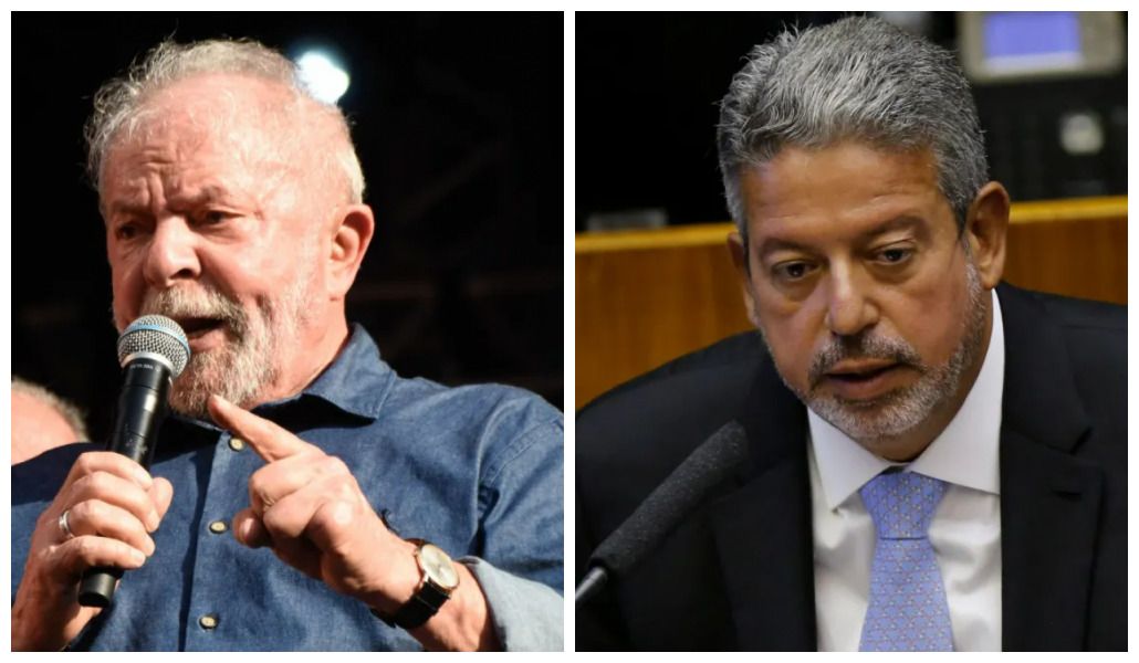 Luiz Inácio Lula da Silva (PT), presidente eleito, e Arthur Lira (PP-AL), presidente da Câmara dos Deputados