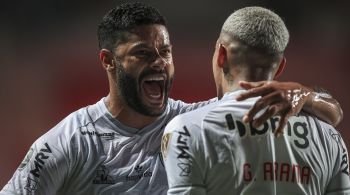 Arana, Nacho e Conti marcaram os gols da partida no Independência, em Belo Horizonte; redes só balançaram no primeiro tempo