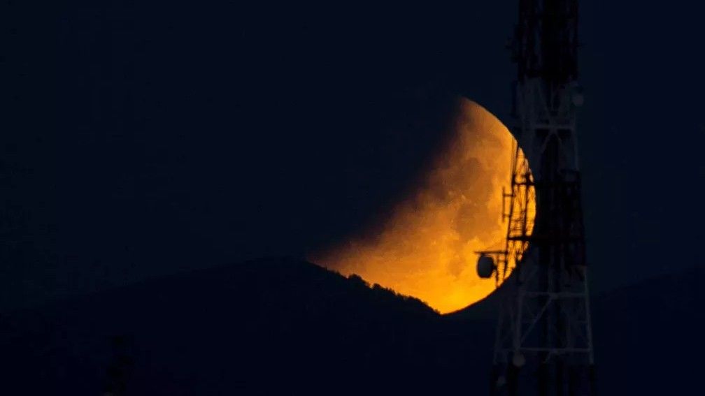 Eclipse Lua Macedônia do Norte