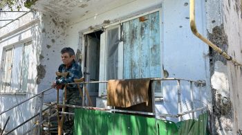 Equipe da CNN visitou aldeia de Shevchenkove e conversou com moradores 