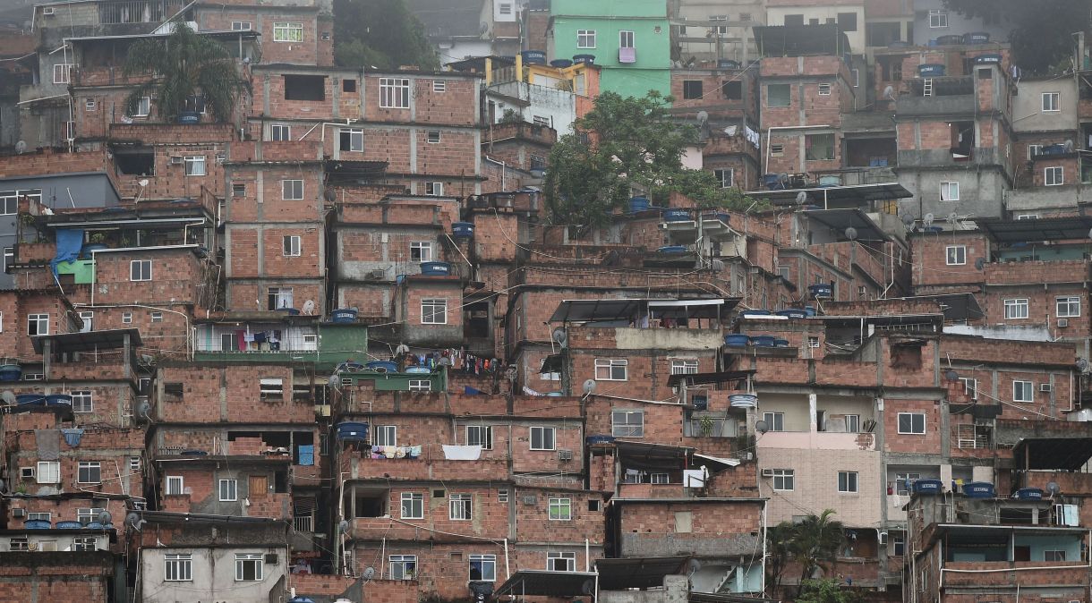 Comunidade da Rocinha, no Rio de Janeiro; Polícia lista 1,7 mil localidades sob domínio de grupos criminosos