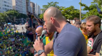 Em ato em Niterói, Daniel Silveira diz que prisão foi “inconstitucional”