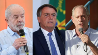 Pesquisa Ipespe para presidente: Lula tem 44%; Bolsonaro, 35%; Ciro, 9%