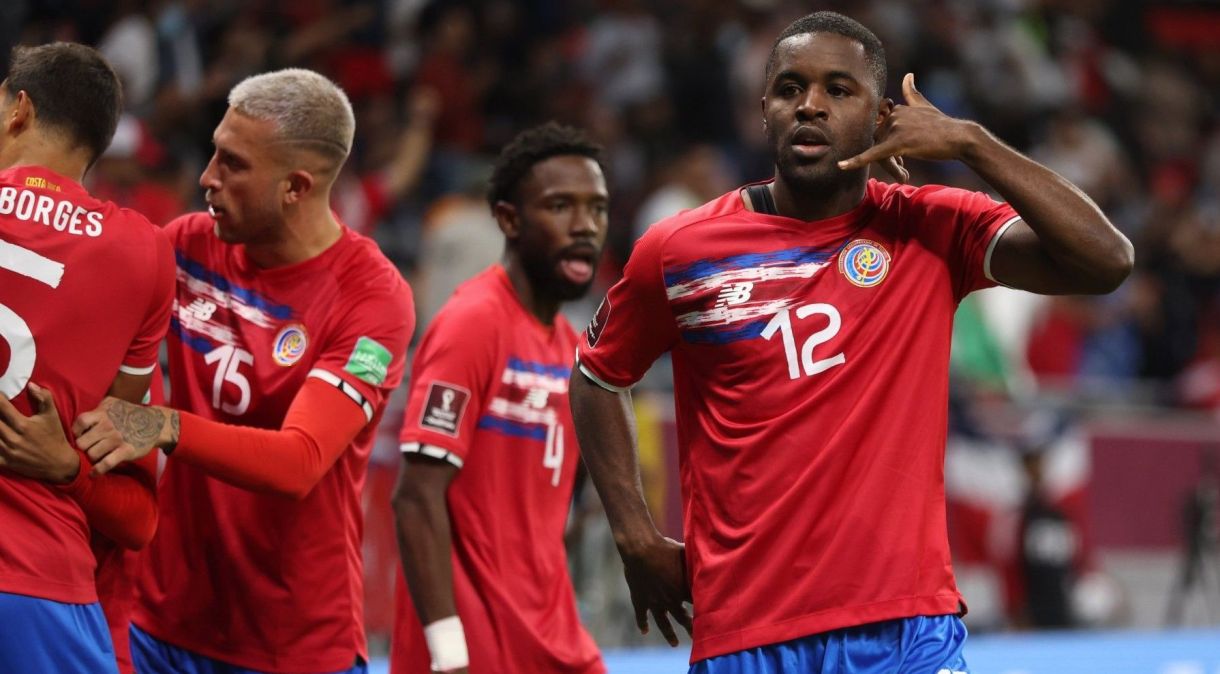 Seleção da Costa Rica conquistou a última vaga para a Copa do Mundo do Catar