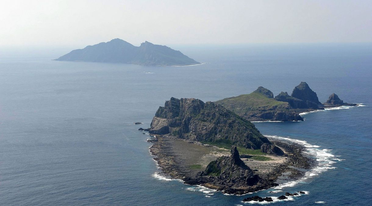 As Ilhas Senkaku, administradas pelo Japão, também são reivindicadas pela China e Taiwan