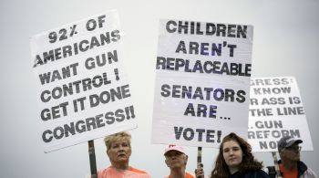 March for Our Lives (MFOL) quer pressionar Congresso para tomar medidas para limitar porte de armas