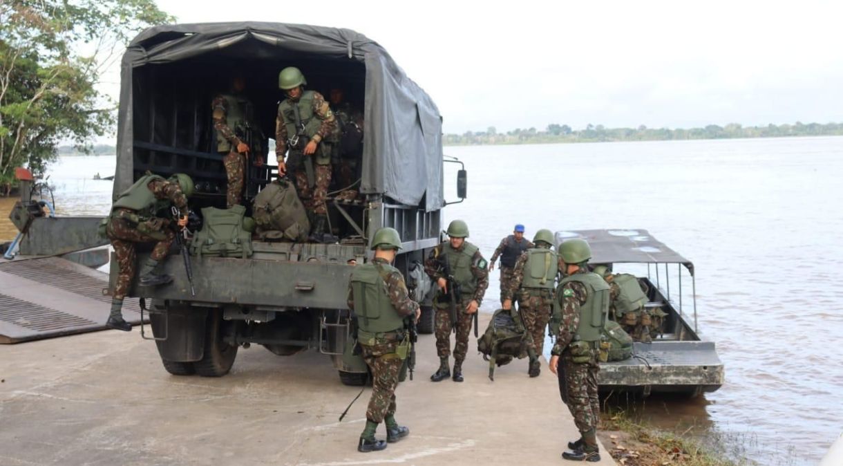 Comando Militar Amazônia se prepara para buscas no Vale do Javari, emAtalaia do Norte