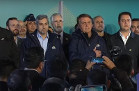 Bolsonaro se reúne com presidente do Paraguai em Foz do Iguaçu