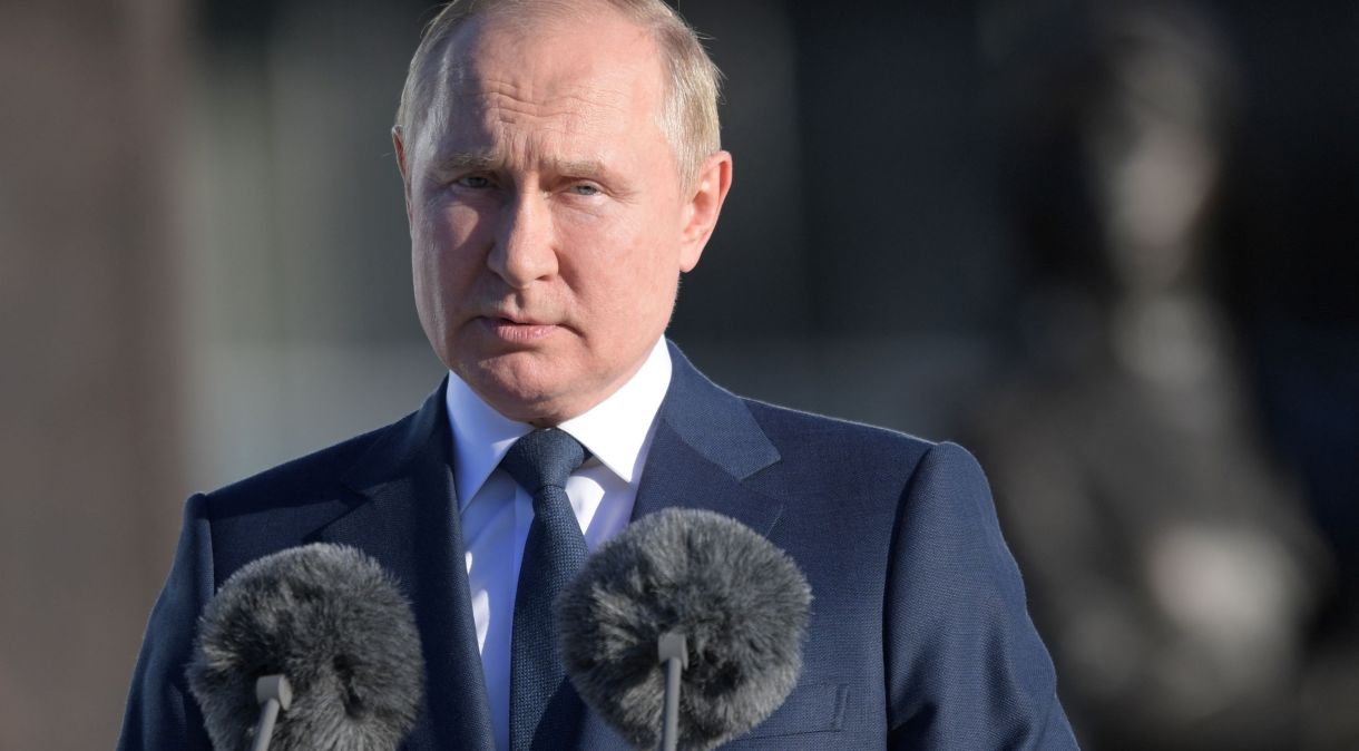 Presidente da Rússia, Vladimir Putin, discursa em Moscou30/06/2022 Sputnik/Aleksey Nikolskyi/Kremlin via REUTERS