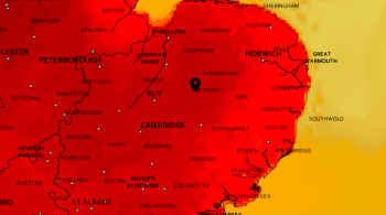 Na terça-feira (19), espera-se que o dia seja ainda mais quente; previsão é que os termômetros ultrapassem 40º Celsius